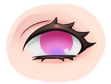 動(dòng)漫眼睛繪制教程