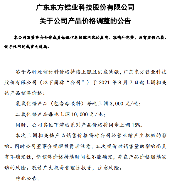鋯業(yè)行情探秘，小巷中的隱藏商機