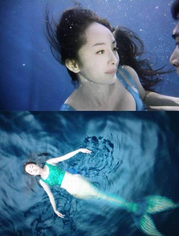 美人魚女演員的魅力傳奇，美麗與神秘的永恒印記