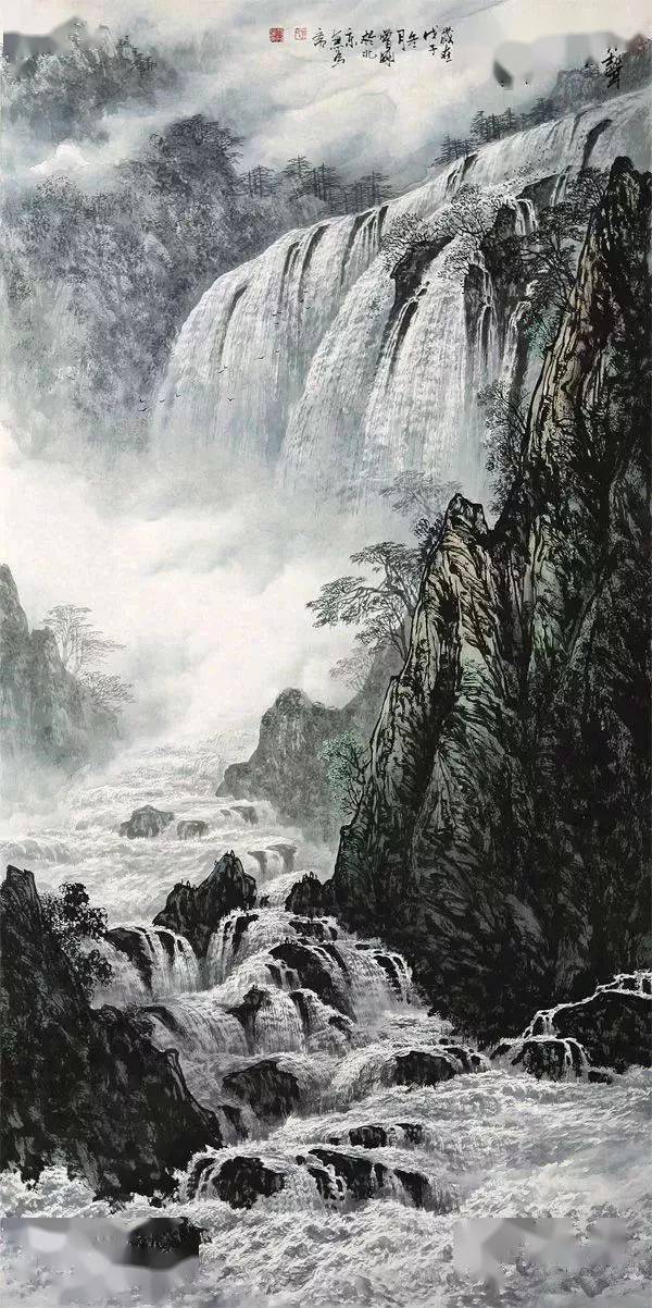 曾剛最新山水作品,曾剛最新山水作品，驚艷心靈的藝術(shù)之旅