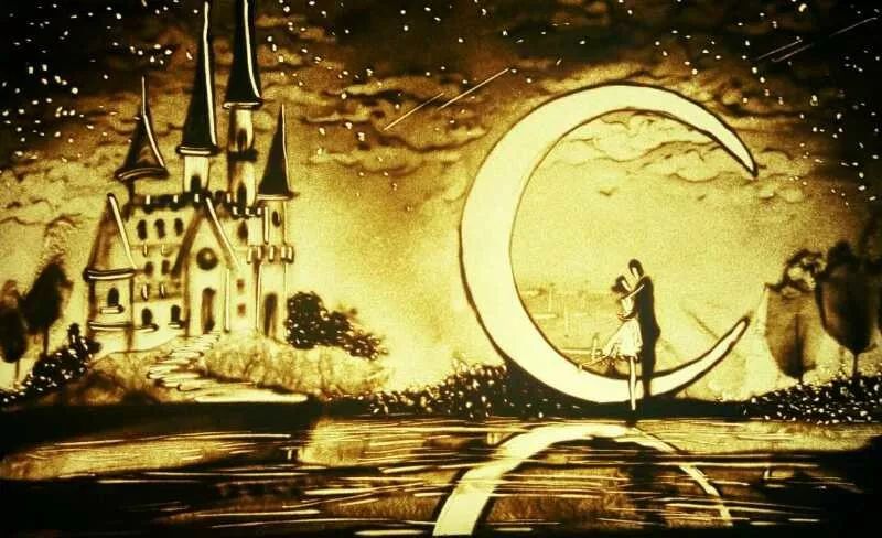 最新沙畫藝術作品,最新沙畫藝術作品，小巷深處的藝術秘境