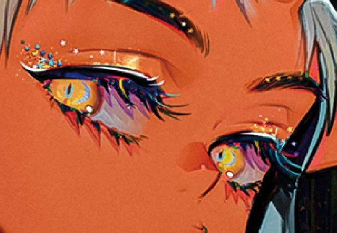 動(dòng)漫眼睛圖，探尋內(nèi)心平靜的視覺之旅