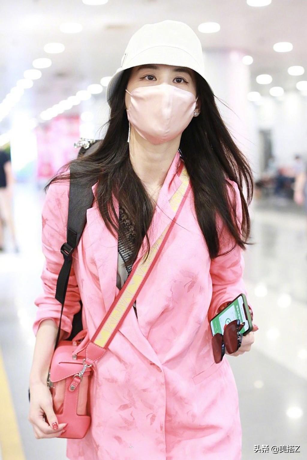 張雨綺機場街拍亮相，時尚魅力引爆小紅書！