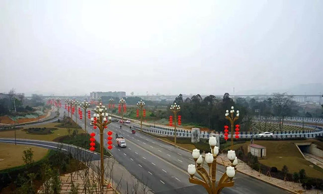 南充江東大道最新動態(tài)，獨特風味探秘之旅啟程