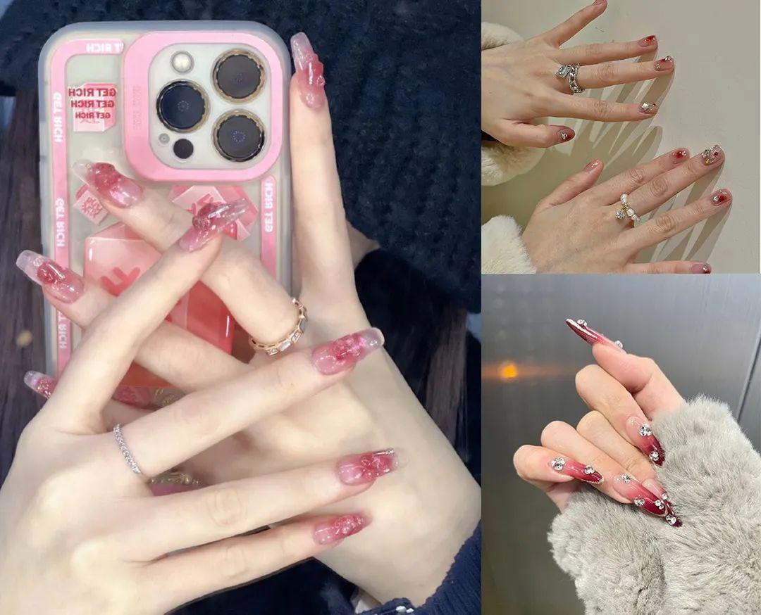 最新美甲款式圖片及其背后的溫馨故事介紹